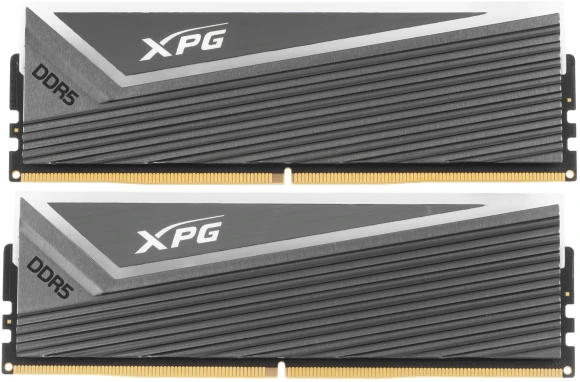 Память DDR5 2x16GB 6400MHz A-Data AX5U6400C3216G-DCCARGY XPG Caster RGB RTL Gaming PC5-51200 CL32 DIMM ECC 288-pin 1.4В kit single rank с радиатором Ret Память DDR5 2x16GB 6400MHz A-Data AX5U6400C3216G-DCCARGY XPG Caster RGB RTL Gaming PC5-51200 CL32 DIMM ECC 288-pin 1.4В kit single rank с радиатором Ret