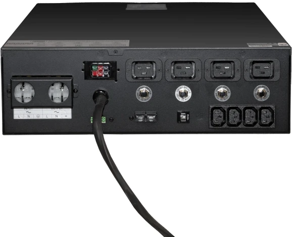 Источник бесперебойного питания Powercom Macan MRT-6000 BAT PACK 6000Вт 6000ВА черный