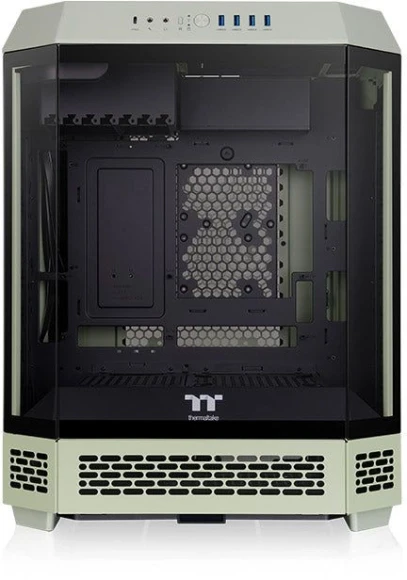 Корпус Thermaltake The Tower 600 Matcha зеленый без БП ATX 13x120mm 9x140mm 4xUSB3.0 audio bott PSU Корпус Thermaltake The Tower 600 Matcha зеленый без БП ATX 13x120mm 9x140mm 4xUSB3.0 audio bott PSU