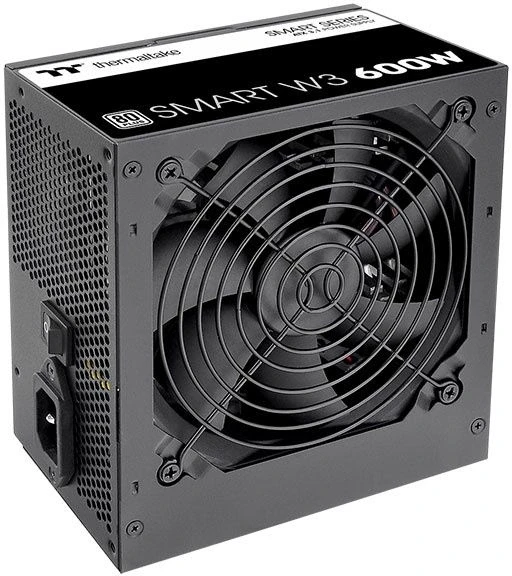 Блок питания Thermaltake ATX 600W Smart W3 Gen.5 80+ white (20+4pin) APFC 120mm fan 4xSATA RTL