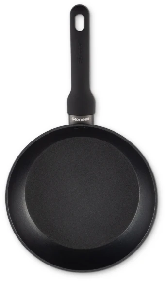 Сковорода Rondell Shell RDA-1928 круглая 24см покрытие: Xylan Plus ручка несъемная (без крышки) темно-серый