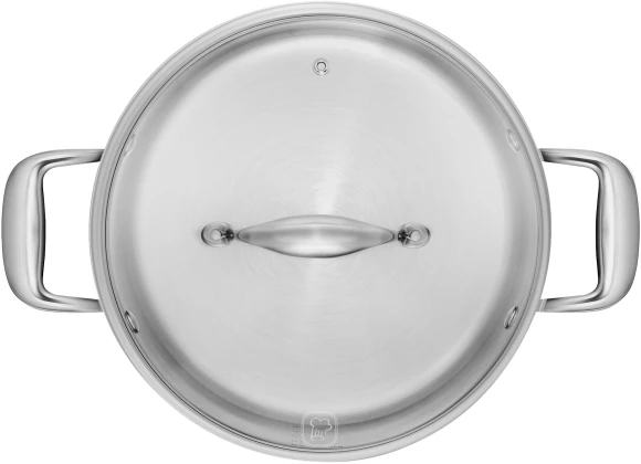 Кастрюля Rondell Vintage RDS-344 5л. d=24см (с крышкой) стальной Кастрюля Rondell Vintage RDS-344 5л. d=24см (с крышкой) стальной