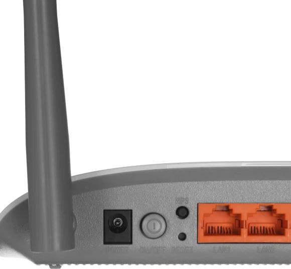 Роутер беспроводной TP-Link TD-W8961N N300 10/100BASE-TX/ADSL белый