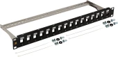 Патч-панель наборная Lanmaster LAN-PPN16OK-STP 19" 1U 16x FTP Патч-панель наборная Lanmaster LAN-PPN16OK-STP 19" 1U 16x FTP
