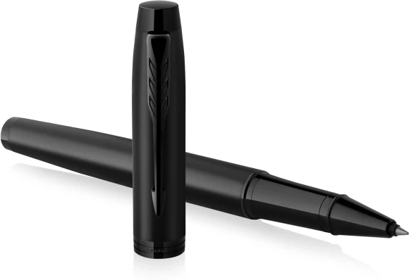 Ручка роллер Parker IM Achromatic T317 (2127743) Matt Black F черн. черн. подар.кор.