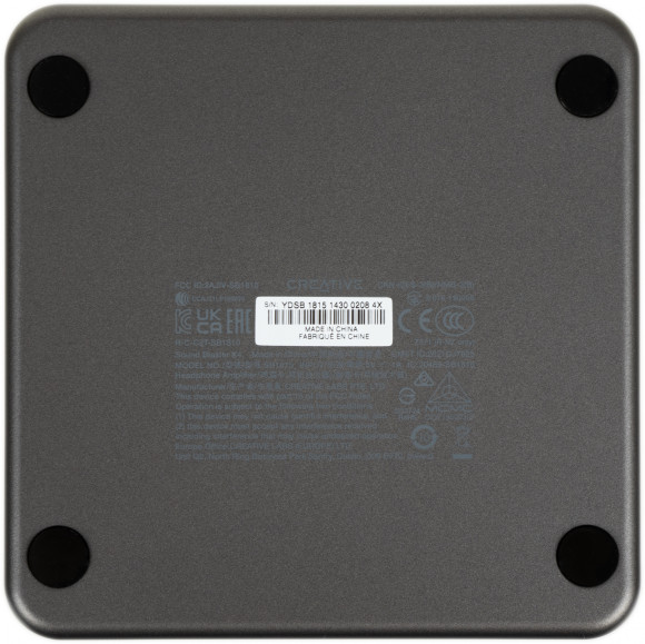 Звуковая карта Creative USB Sound Blaster X4 (Super X-Fi Ultra DSP) 7.1 Ret