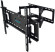 Кронштейн для телевизора Kromax ATLANTIS-80 черный 32"-75" макс.50кг настенный поворотно-выдвижной и наклонный Кронштейн для телевизора Kromax ATLANTIS-80 черный 32"-75" макс.50кг настенный поворотно-выдвижной и наклонный