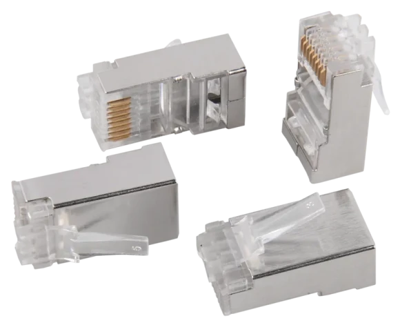 Коннектор ITK (CS3-1C5EF) кат.5e RJ45 прозрачный (упак.:1шт)