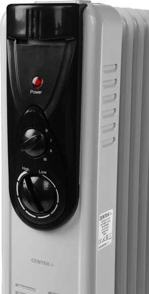 Радиатор масляный Centek CT-6201 2000Вт белый Радиатор масляный Centek CT-6201 2000Вт белый