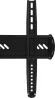 Кронштейн для телевизора Kromax Ultra Slim-100 черный 32"-90" макс.55кг настенный фиксированный