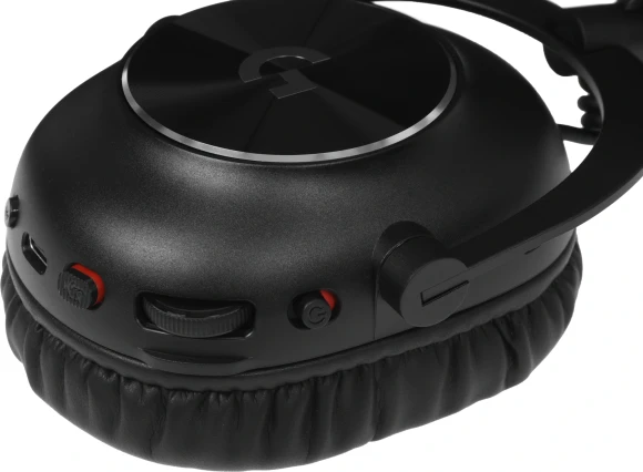 Наушники с микрофоном Logitech G Pro X 2 Lightspeed черный мониторные BT/Radio/3.5mm оголовье (981-001265)