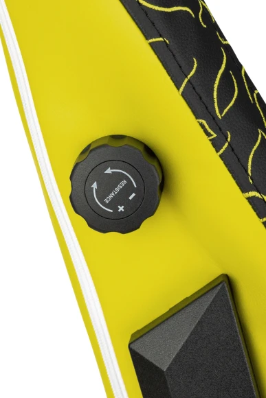 Кресло игровое Knight Craft Dragon желтый экокожа с подголов. крестов. металл