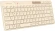 Клавиатура A4Tech Fstyler FBK26C AS бежевый USB беспроводная BT/Radio slim Multimedia (FBK26C AS)
