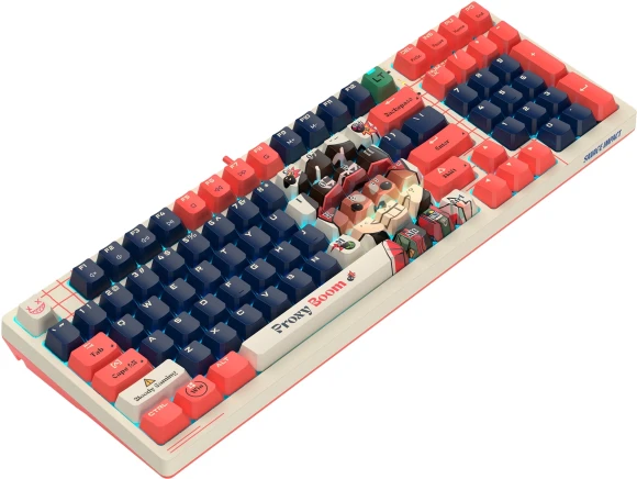 Клавиатура A4Tech Bloody AT98 Proxy Boom механическая бежевый/красный USB for gamer LED (AT98) Клавиатура A4Tech Bloody AT98 Proxy Boom механическая бежевый/красный USB for gamer LED (AT98)
