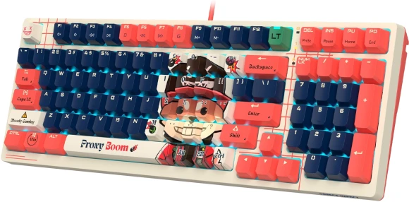 Клавиатура A4Tech Bloody AT98 Proxy Boom механическая бежевый/красный USB for gamer LED (AT98) Клавиатура A4Tech Bloody AT98 Proxy Boom механическая бежевый/красный USB for gamer LED (AT98)