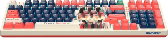 Клавиатура A4Tech Bloody AT98 Proxy Boom механическая бежевый/красный USB for gamer LED (AT98) Клавиатура A4Tech Bloody AT98 Proxy Boom механическая бежевый/красный USB for gamer LED (AT98)