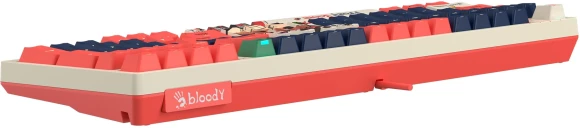 Клавиатура A4Tech Bloody AT98 Proxy Boom механическая бежевый/красный USB for gamer LED (AT98) Клавиатура A4Tech Bloody AT98 Proxy Boom механическая бежевый/красный USB for gamer LED (AT98)