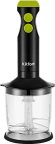 Блендер погружной Kitfort КТ-3041-2 350Вт черный/салатовый