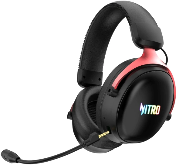 Наушники с микрофоном Acer Nitro OHR401 черный мониторные BT/Radio/3.5mm оголовье (ZL.HDSEE.00H) Наушники с микрофоном Acer Nitro OHR401 черный мониторные BT/Radio/3.5mm оголовье (ZL.HDSEE.00H)