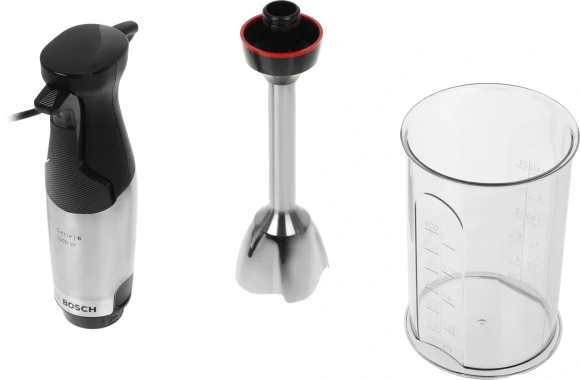 Блендер погружной Bosch MSM6M610 1000Вт нержавеющая сталь/черный Блендер погружной Bosch MSM6M610 1000Вт нержавеющая сталь/черный