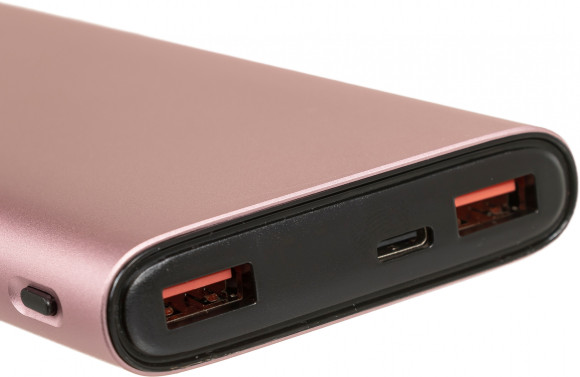 Мобильный аккумулятор Digma DGPF20F 20000mAh QC3.0/PD3.0 22.5W 3A 2xUSB-A/USB-C розовый (DGPF20F22APN)