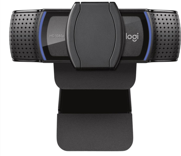 Камера Web Logitech HD Webcam C920e черный 3Mpix (1920x1080) USB2.0 с микрофоном (960-001086)