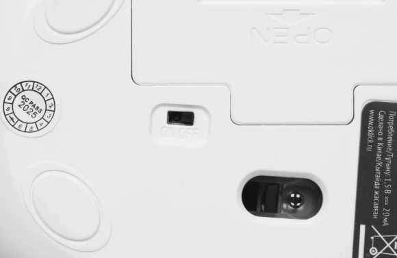 Мышь Оклик 509MW white белый оптическая 1600dpi беспров. USB для ноутбука 4but (1885186) Мышь Оклик 509MW white белый оптическая 1600dpi беспров. USB для ноутбука 4but (1885186)