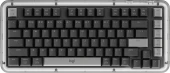 Клавиатура Logitech K75M механическая графитовый USB беспроводная BT/Radio Multimedia LED (подставка для запястий) (920-013299)