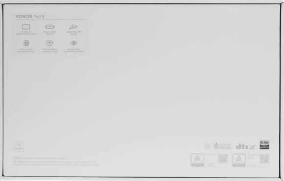 Планшет Honor Pad 8 HEY-W09F 680 (2.4) 8C RAM8Gb ROM256Gb 11.97" IPS 2000x1200 Android 12 синий 5Mpix 5Mpix BT WiFi 7250mAh Планшет Honor Pad 8 HEY-W09F 680 (2.4) 8C RAM8Gb ROM256Gb 11.97" IPS 2000x1200 Android 12 синий 5Mpix 5Mpix BT WiFi 7250mAh