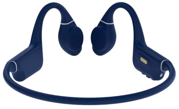 Гарнитура накладные Creative Outlier Free Pro синий беспроводные bluetooth крепление за ухом (51EF1081AA000)