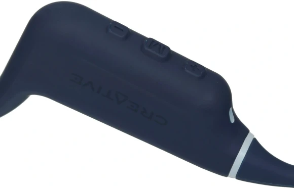 Гарнитура накладные Creative Outlier Free Pro синий беспроводные bluetooth крепление за ухом (51EF1081AA000)