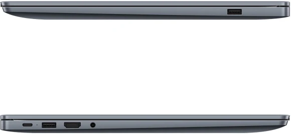 Ноутбук Huawei MateBook D 16 MCLG-X Core i5 13420H 16Gb SSD1Tb Intel UHD Graphics 16" IPS (1920x1200) Windows 11 Home grey space WiFi BT Cam (53014BKU)