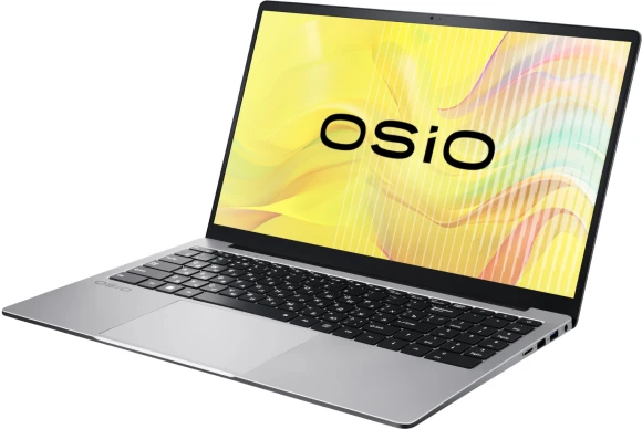 Ноутбук Osio FocusLine F150i-010 Core i5 1235U 16Gb SSD512Gb Intel Iris Xe graphics 15.6" IPS FHD (1920x1080) Windows 11 Home grey WiFi BT Cam 6000mAh