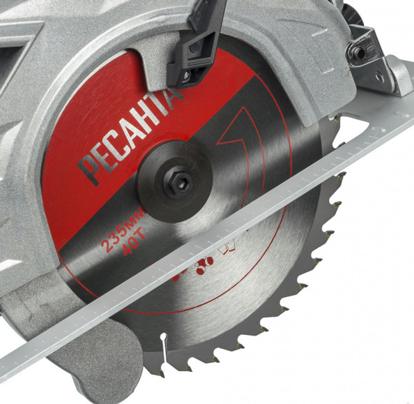 Циркулярная пила (дисковая) Ресанта ДП-235/2200 2200Вт (ручная) D диска.:235мм (75/11/4)