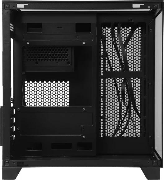 Корпус Formula Crystal Z9M черный без БП mATX 5x120mm 1xUSB3.0 audio bott PSU