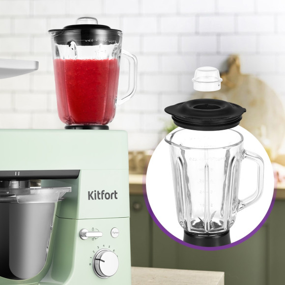 Миксер планетарный Kitfort КТ-3419-2 1200Вт мятный Миксер планетарный Kitfort КТ-3419-2 1200Вт мятный