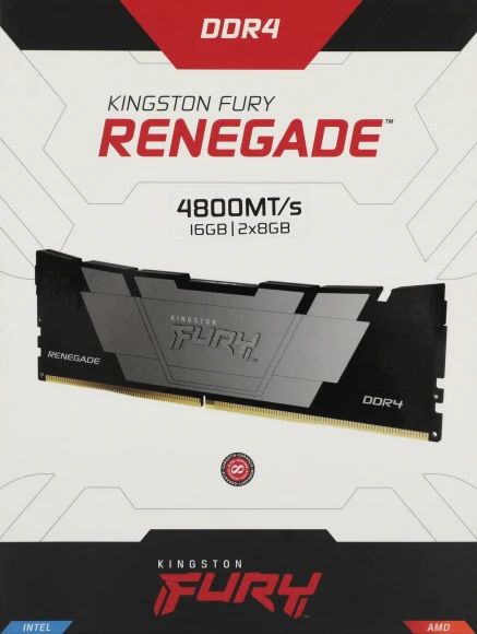 Память DDR4 4x16GB 3200MHz Kingston KF432C16BB2AK4/64 Fury Beast Black RGB RTL Gaming PC4-25600 CL16 DIMM 288-pin 1.35В dual rank с радиатором Ret
