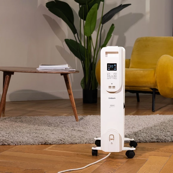 Радиатор масляный Timberk Home Intellect T-OR1507-F10E-WF 1500Вт белый Радиатор масляный Timberk Home Intellect T-OR1507-F10E-WF 1500Вт белый