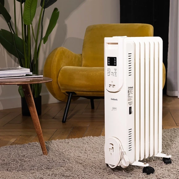 Радиатор масляный Timberk Home Intellect T-OR1507-F10E-WF 1500Вт белый Радиатор масляный Timberk Home Intellect T-OR1507-F10E-WF 1500Вт белый