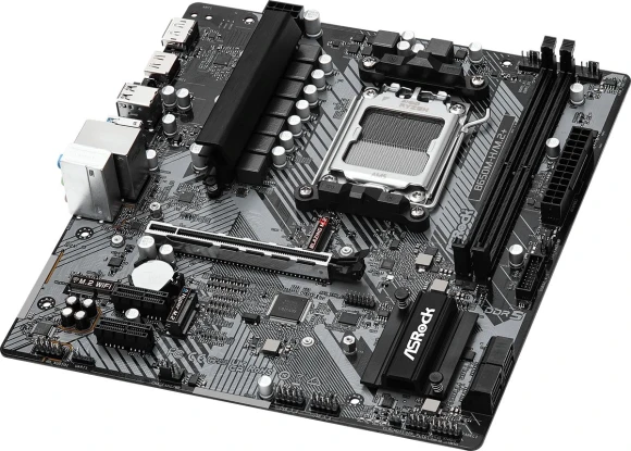 Материнская плата Asrock B650M-H/M.2+ Socket AM5 AMD B650 2xDDR5 mATX AC`97 8ch(7.1) GbLAN RAID+HDMI+DP Материнская плата Asrock B650M-H/M.2+ Socket AM5 AMD B650 2xDDR5 mATX AC`97 8ch(7.1) GbLAN RAID+HDMI+DP