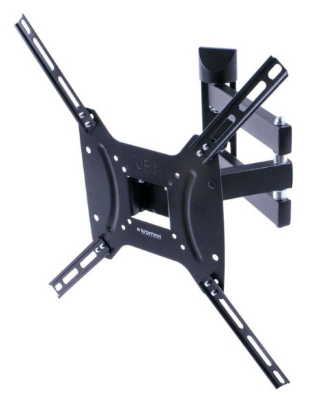 Кронштейн для телевизора Kromax DIX-24 черный 15"-55" макс.35кг настенный поворотно-выдвижной и наклонный Кронштейн для телевизора Kromax DIX-24 черный 15"-55" макс.35кг настенный поворотно-выдвижной и наклонный