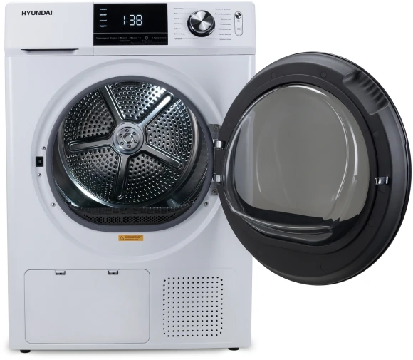 Сушильная машина Hyundai DFE9401 кл.энер.:A++ макс.загр.:10кг белый