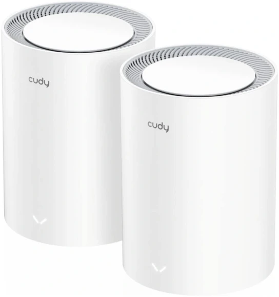 Бесшовный Mesh роутер Cudy M3600 (M3600(3-PACK)) BE3600 10/100/1000BASE-T белый (упак.:3шт)