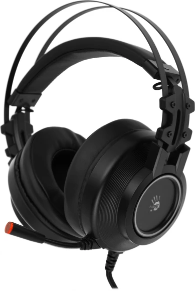 Наушники с микрофоном A4Tech Bloody G528C черный 2м мониторные USB оголовье (G528C) Наушники с микрофоном A4Tech Bloody G528C черный 2м мониторные USB оголовье (G528C)