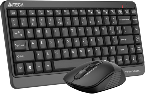 Клавиатура + мышь A4Tech Fstyler FG1110 клав:черный/серый мышь:черный/серый USB беспроводная Multimedia (FG1110 GREY) Клавиатура + мышь A4Tech Fstyler FG1110 клав:черный/серый мышь:черный/серый USB беспроводная Multimedia (FG1110 GREY)