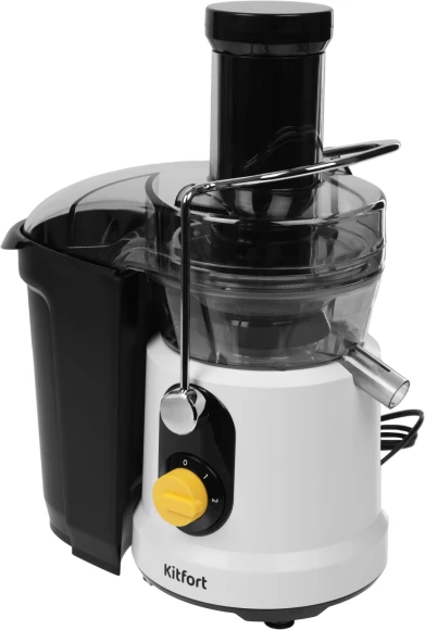 Соковыжималка центробежная Kitfort КТ-1145 1000Вт рез.сок.:800мл. белый/черный Соковыжималка центробежная Kitfort КТ-1145 1000Вт рез.сок.:800мл. белый/черный