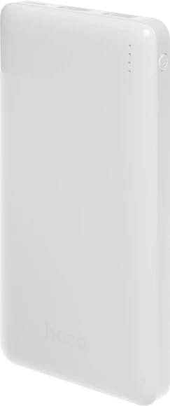 Мобильный аккумулятор Hoco J72 Easy travel 10000mAh 2A 2xUSB-A белый (J72 EASY TRAVEL WHITE)