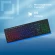 Клавиатура Оклик 490ML черный USB slim Multimedia LED (1067202) кабель 1.5м