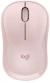 Мышь Logitech M240 Silent розовый оптическая 4000dpi silent беспров. BT для ноутбука 2but (910-007121)