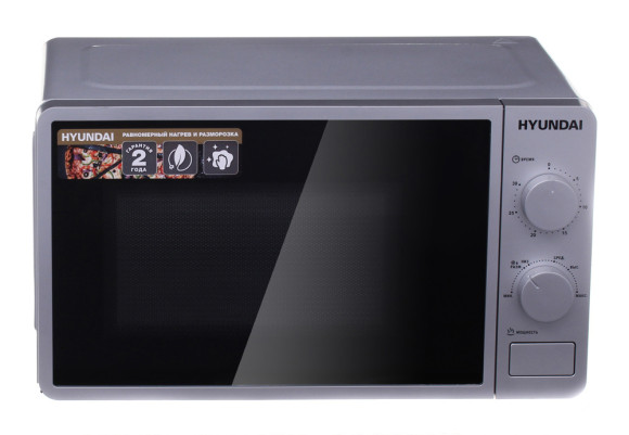 Микроволновая Печь Hyundai HYM-M2001 20л. 700Вт серебристый/черный Микроволновая Печь Hyundai HYM-M2001 20л. 700Вт серебристый/черный